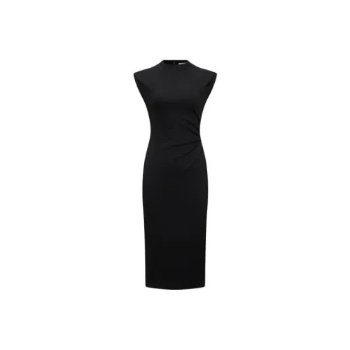 DVF Diane Von Furstenberg Без рукавов Платье Женское Черное