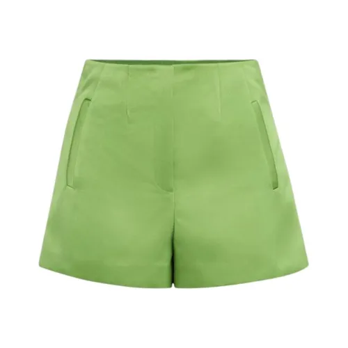 Veronica Beard Повседневные шорты Женские Зеленые