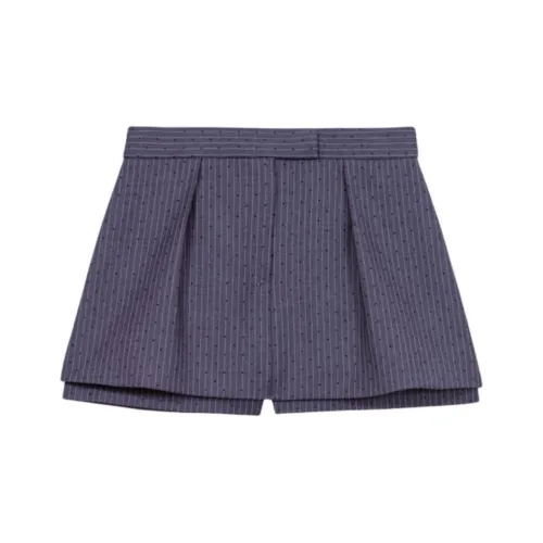 Maje Повседневные шорты женские серые