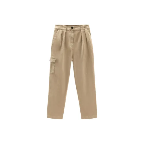 WOOLRICH Карго Брюки Женские Бежевые