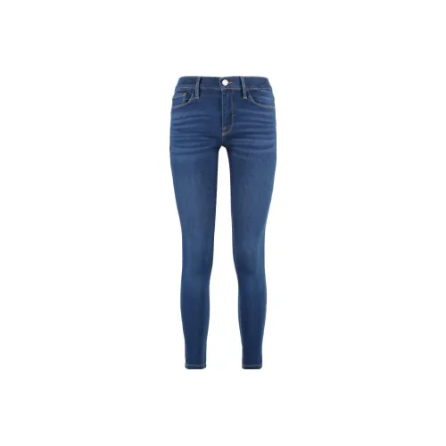 Рамка Синий Женские Джинсы