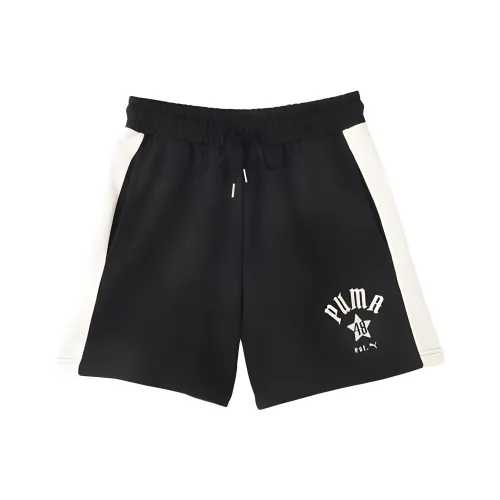 PUMA PLAY.PARIS Повседневные шорты Женские Черные