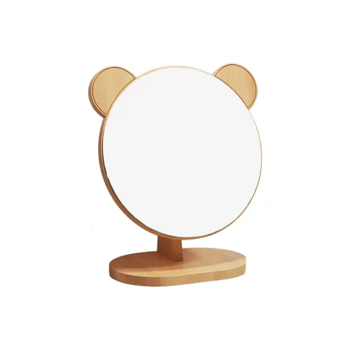 JIXUAN Портативный Cartoon Cute Спальня Стол Роскошь Премиум Зеркала MAKE UP