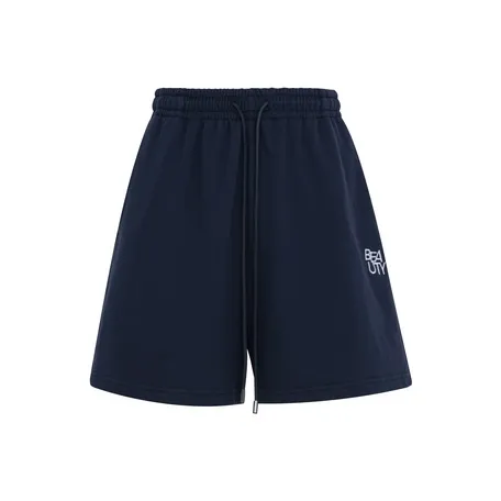 MEIYANG Повседневные шорты женские темно-синие