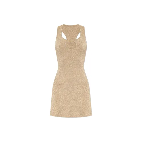 Jacquemus Без рукавов Платье Женское Светлый Умбра