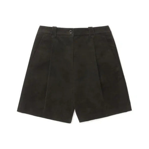 COVERNAT Повседневные шорты женские коричневый