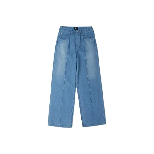 Конверс Синие Женские Джинсы