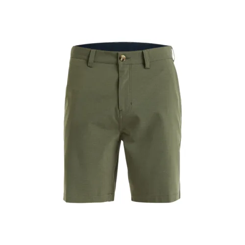 Quiksilver Зеленые Мужские Пляжные Шорты