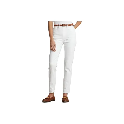Polo Ralph Lauren SS23 Джинсы Женские Белые