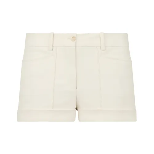 TF SS25 Повседневные шорты Женские Белые