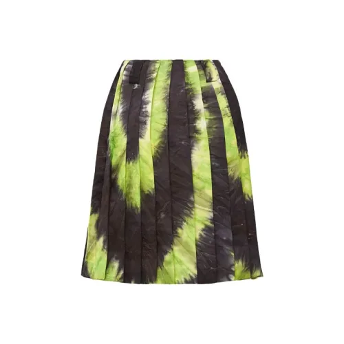 PRADA Черные Женские Повседневные Длинные Юбки