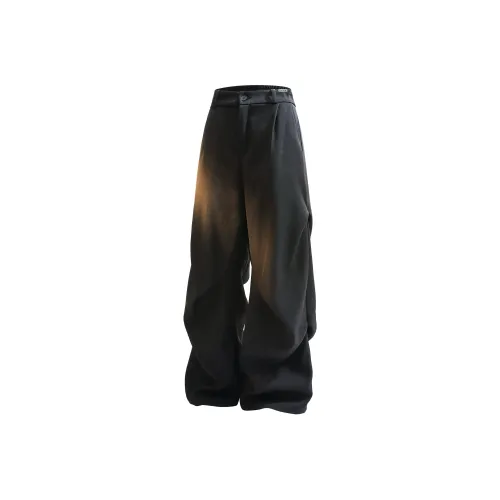 SAME FLOW Черные Унисекс Повседневные Брюки