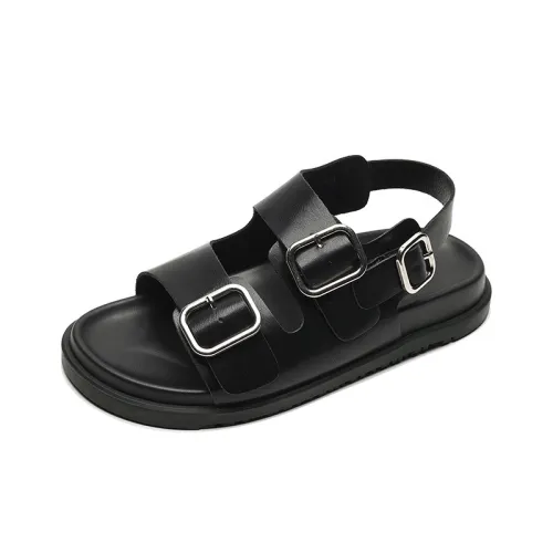 Lanza One Ремешок Сандалии Женские Черные