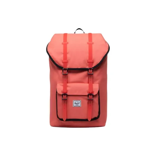 Herschel Рюкзак с принтом стандартный унисекс розовый