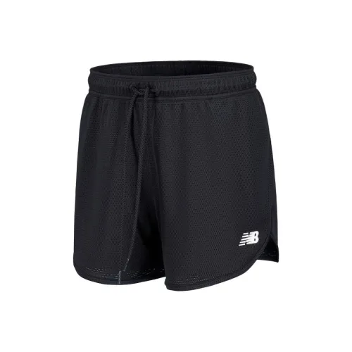 New Balance совместные повседневные шорты женские черные