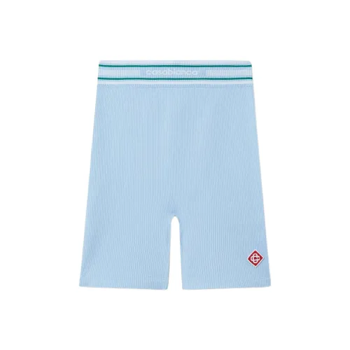 CASABLANCA FW24 Предсезонная коллекция Повседневные шорты Женские Синие