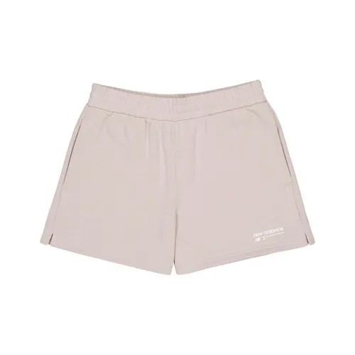 New Balance Повседневные шорты женские светлый хаки