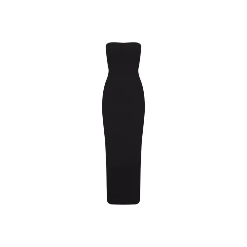 SKIMS Мягкий Lounge TUBE Платье Без рукавов Платье Женское Оникс Оникс