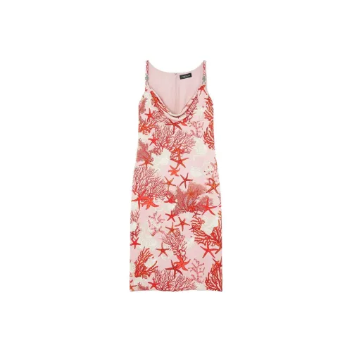 VERSACE SS24 Slip Платье Женское Розовое