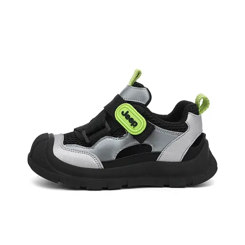 JEEP Анти-KICK Устойчивые к Износу и Дышащие Низкие Сандалии для Детей