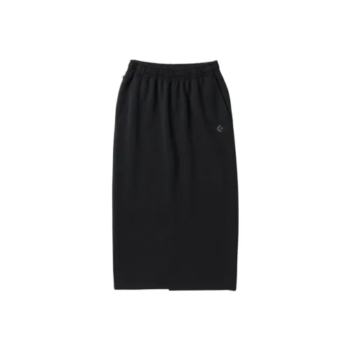 Конверс KNIT Длинная Юбка Женская Черная