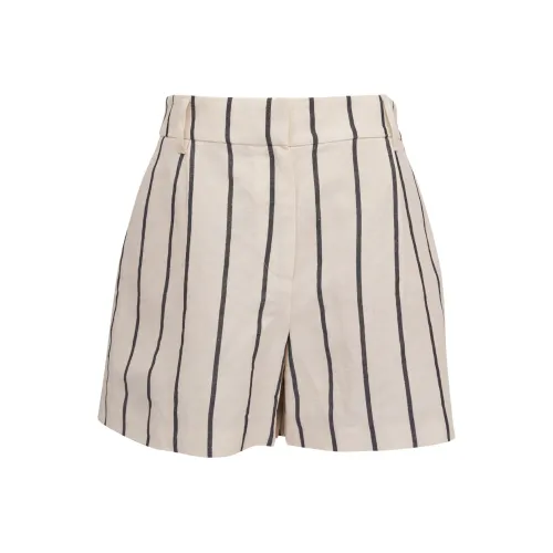 BRUNELLO CUCINELLI SS24 Повседневные шорты Женские Бежевый