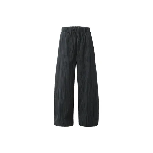 VESIBO Чёрно-синие полосы унисекс повседневные брюки