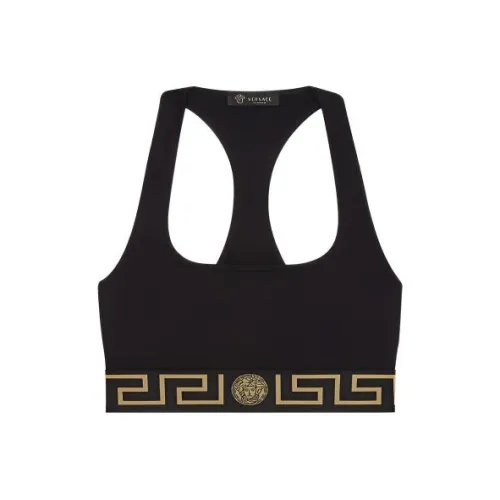 VERSACE Черное Женское Спортивное Белье