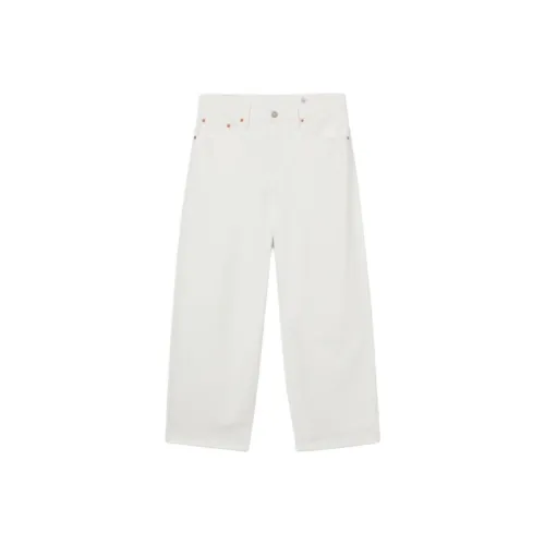 Levis Белые Женские Джинсы