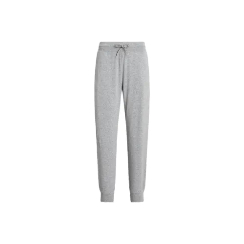 Polo Ralph Lauren Performance Jersey Jogger Pants Knitted Training Pants Women's Gray Поло Ральф Лорен Performance Джерси Джоггер Брюки Вязаные Тренировочные Штаны Женские Серый