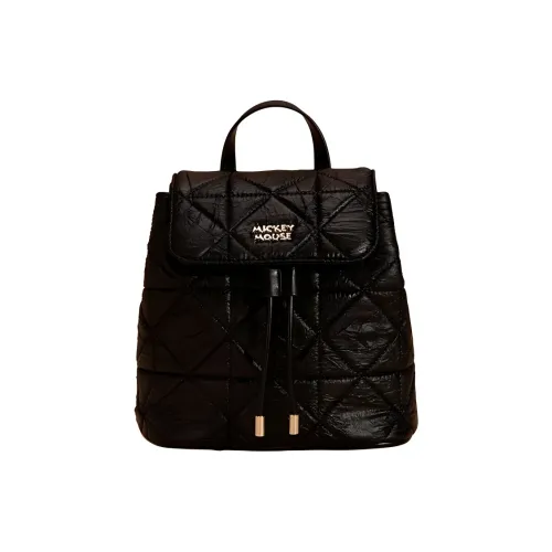MESUCA Disney Disney Коллаборация Mickey Series Синтетическая кожа Mickey Рюкзак Женские Черный