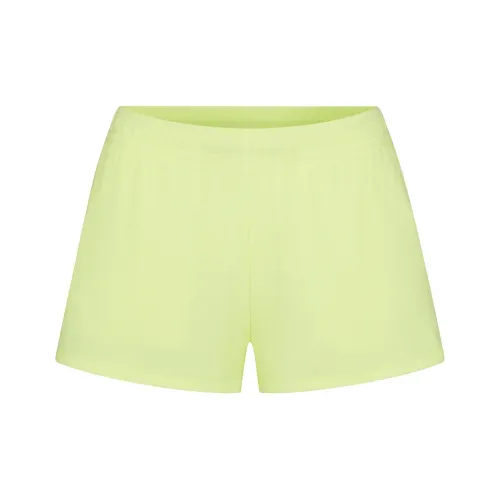 SKIMS Мягкий Lounge Loose Короткий Повседневный Шорты Женские Lemonade Лимон