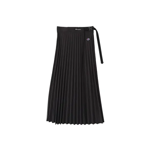 Champion Длинная Юбка Японская версия Черная