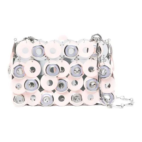 Paco Rabanne Полиэстер Сумка через плечо Женская Розовая и Фиолетовая