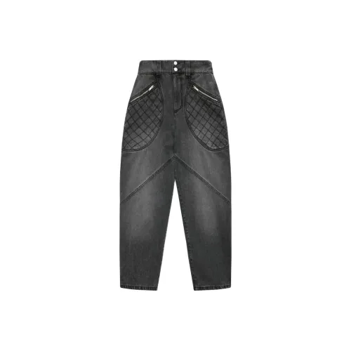 ISABEL MARANT Серые Женские Джинсы