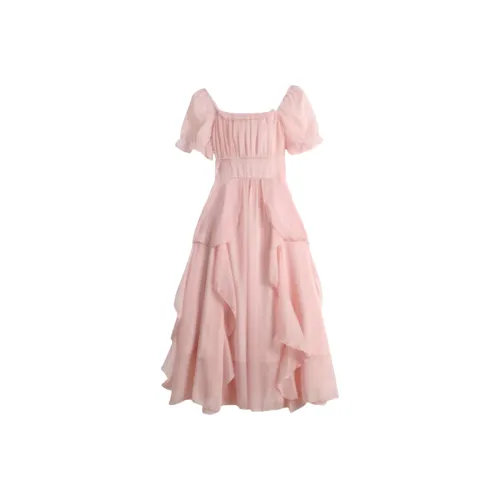 ARIADNAW STUDIO Женские Платья с Коротким Рукавом