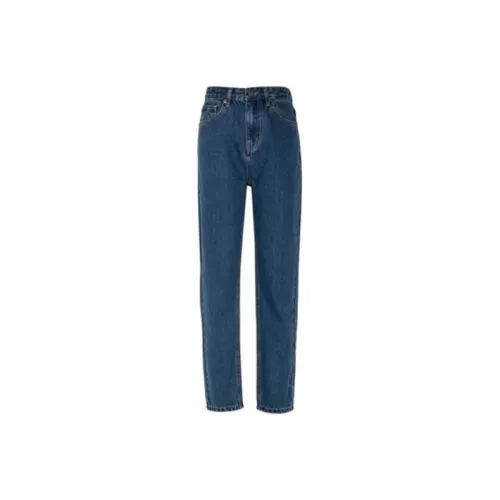 MEIYANG Синие Женские Джинсы