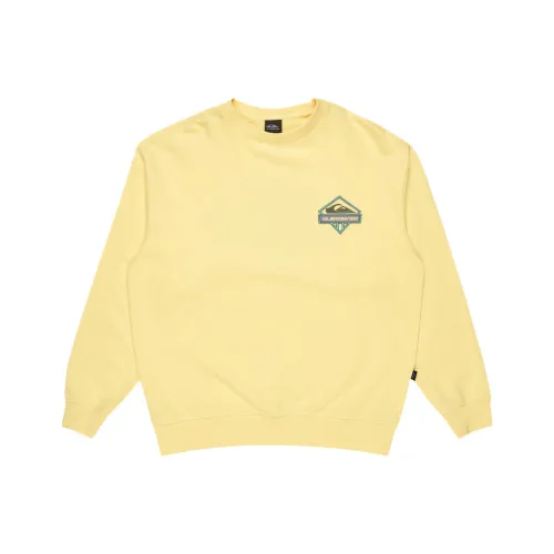 Quiksilver Желтые Мужские Свитшоты