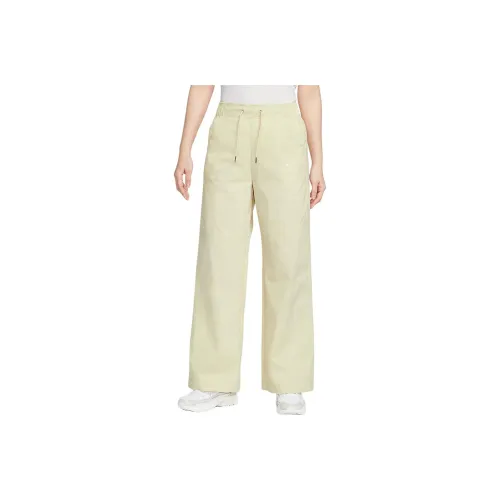 Nike Sportswear Вязаные спортивные брюки женские светлого хаки