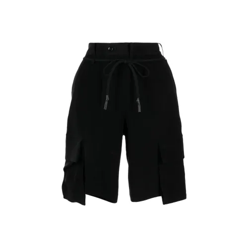Yohji Yamamoto Черные Повседневные Шорты для Женщин