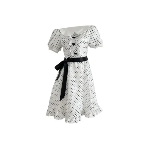 BIFH Короткий рукав Платье Женское