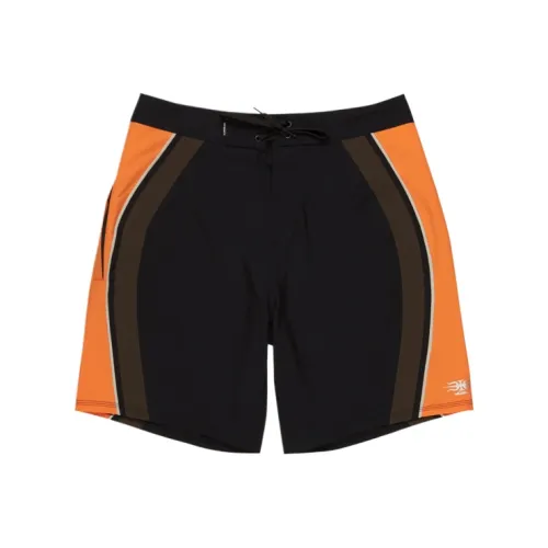 Quiksilver Черные Мужские Пляжные Шорты