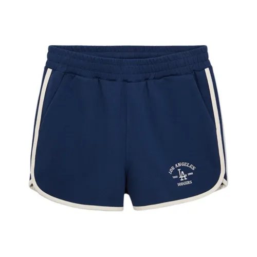 NEW ERA Los Angeles Dodgers Темно-синие Женские Повседневные шорты