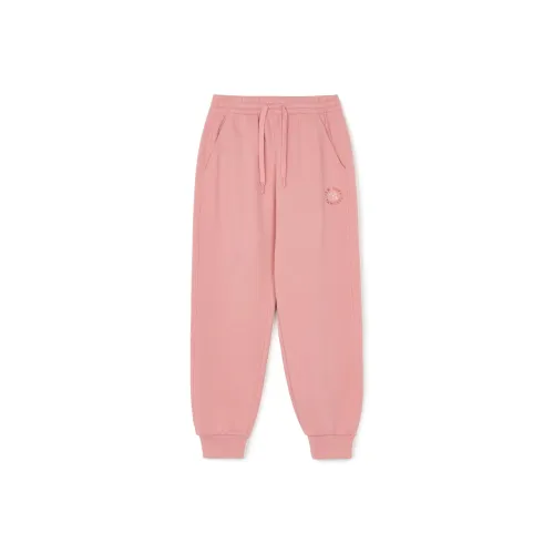 Mlb Base Logo Нью-Йорк Янкис Вязаные Тренировочные Штаны Женские Розовые