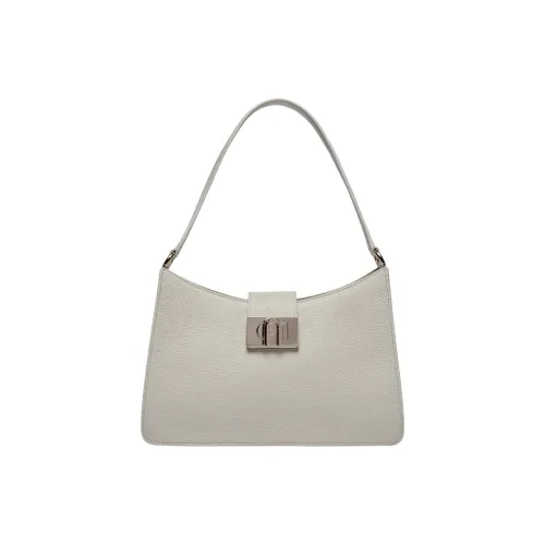 Furla 1927 Collection Кожа Одно плечо Сумка Средний Женская Белая