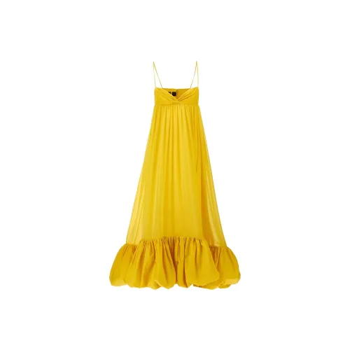PINKO Платье-комбинация Женское Желтое