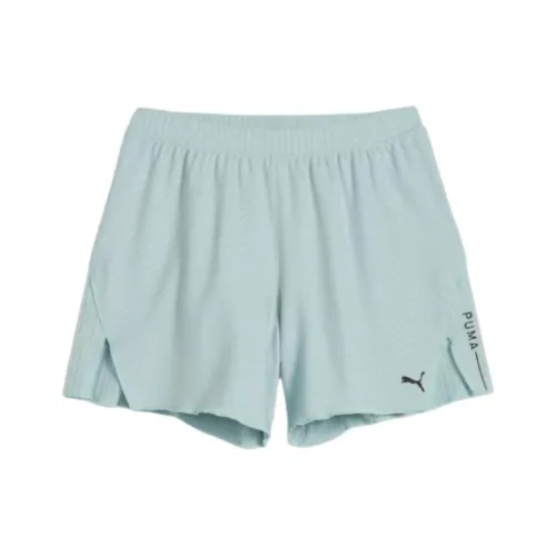 PUMA UNWIND STUDIO Тренировочные шорты Повседневные шорты Женские Светло-синие