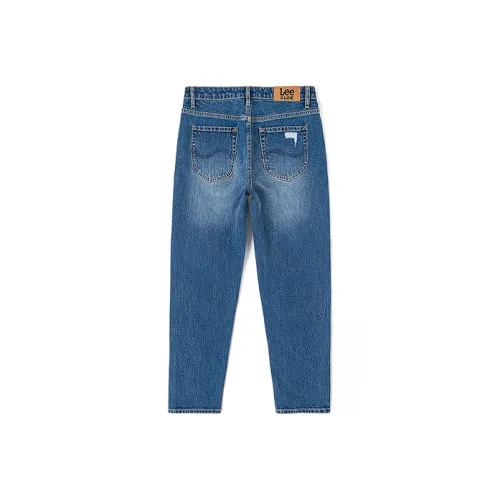 Lee Средне-голубые Женские Джинсы