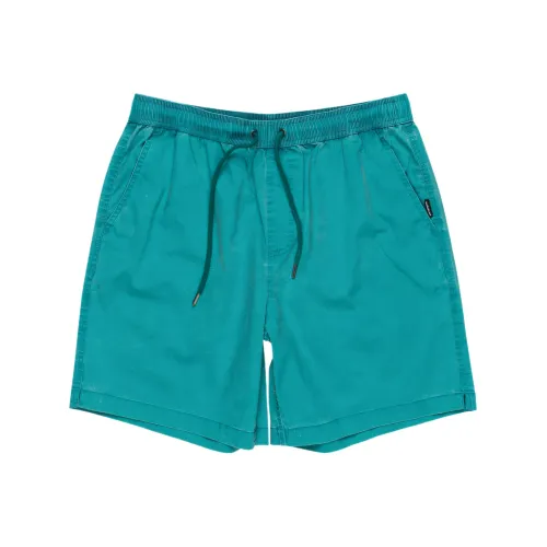 Quiksilver Зеленые Мужские Повседневные Шорты