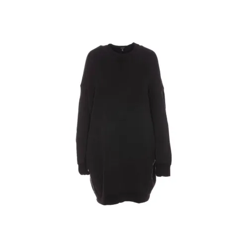 R13 Black Женские Длинные Рукава Платья